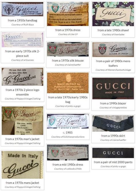 gucci shirt tag for sale|vintage gucci tags.